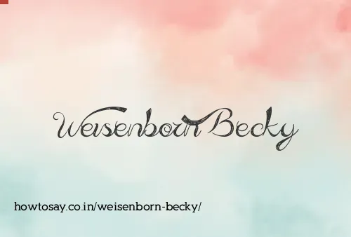 Weisenborn Becky