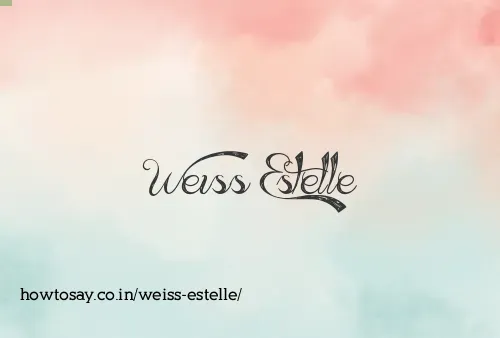 Weiss Estelle