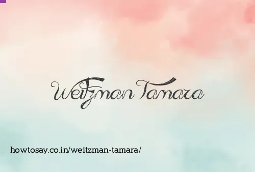 Weitzman Tamara