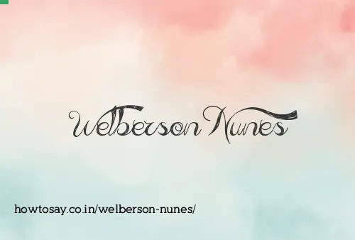 Welberson Nunes