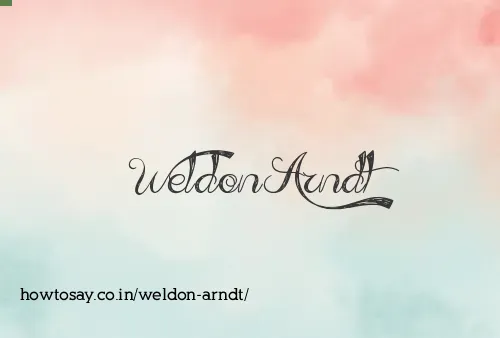 Weldon Arndt