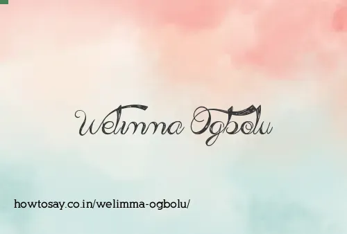 Welimma Ogbolu