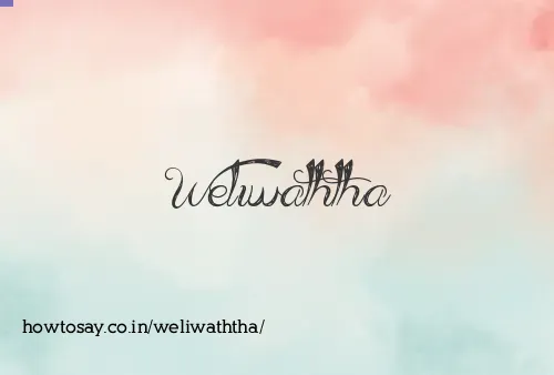 Weliwaththa