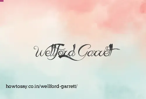 Wellford Garrett