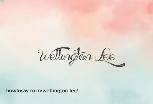 Wellington Lee