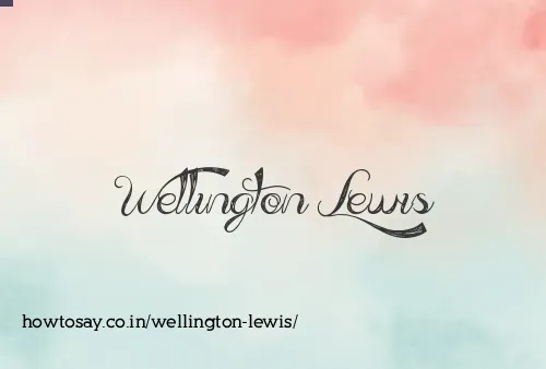 Wellington Lewis