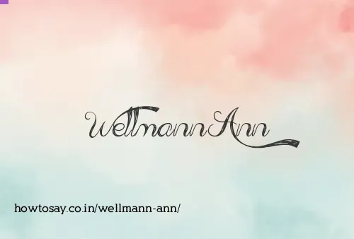 Wellmann Ann