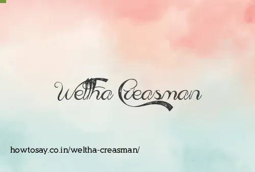 Weltha Creasman