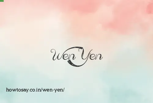 Wen Yen