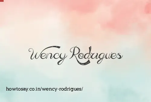 Wency Rodrigues