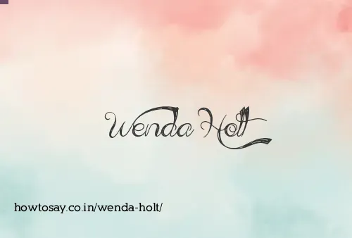 Wenda Holt