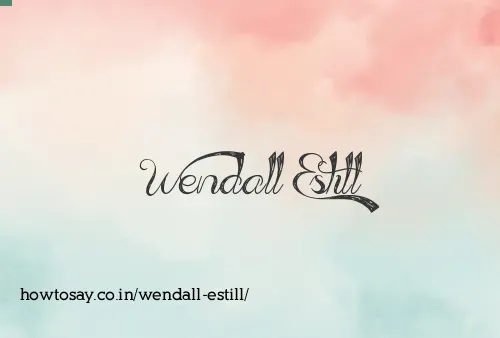 Wendall Estill