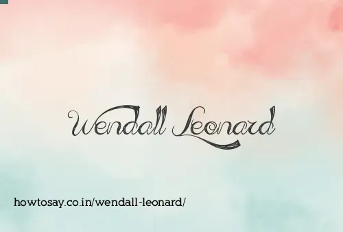 Wendall Leonard