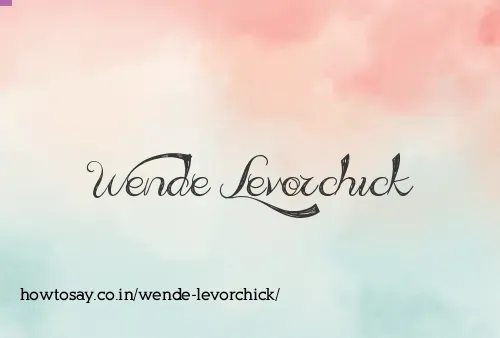 Wende Levorchick