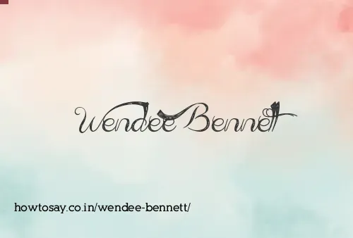 Wendee Bennett