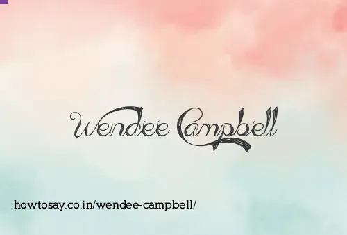 Wendee Campbell