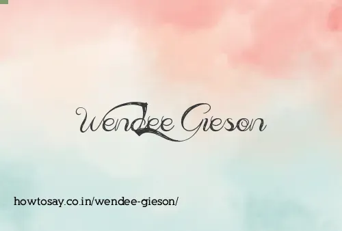 Wendee Gieson