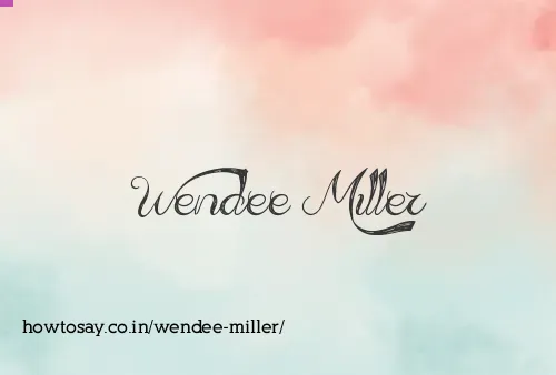 Wendee Miller