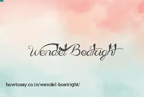 Wendel Boatright