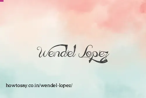 Wendel Lopez