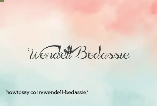 Wendell Bedassie