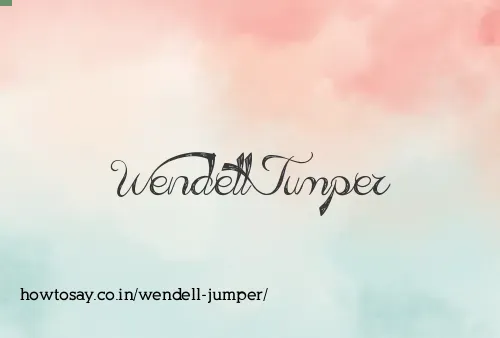 Wendell Jumper