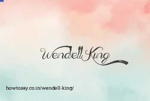 Wendell King