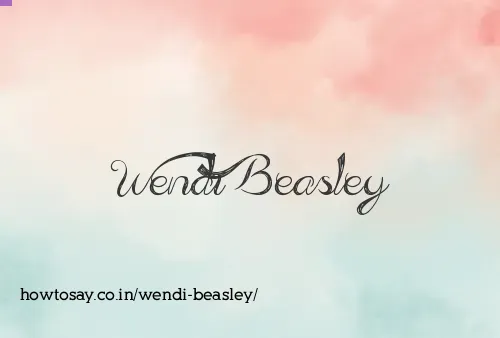 Wendi Beasley