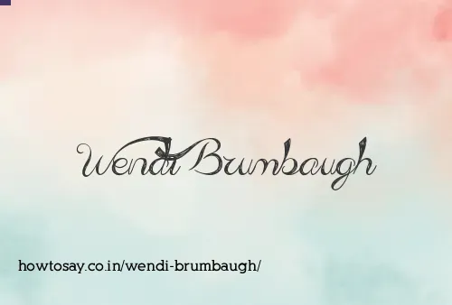 Wendi Brumbaugh