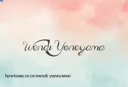 Wendi Yoneyama