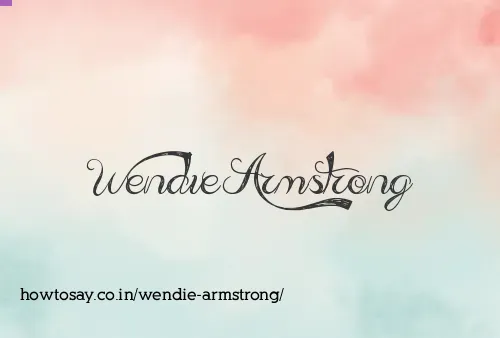 Wendie Armstrong