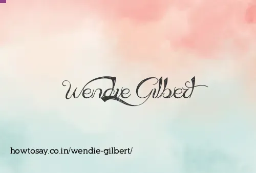 Wendie Gilbert