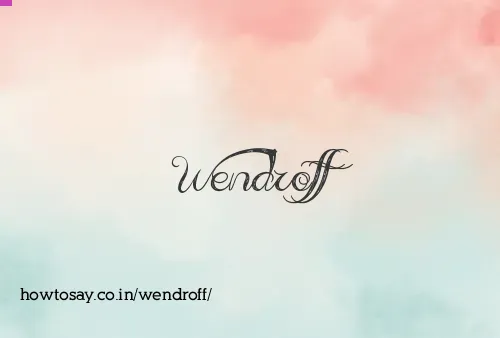 Wendroff