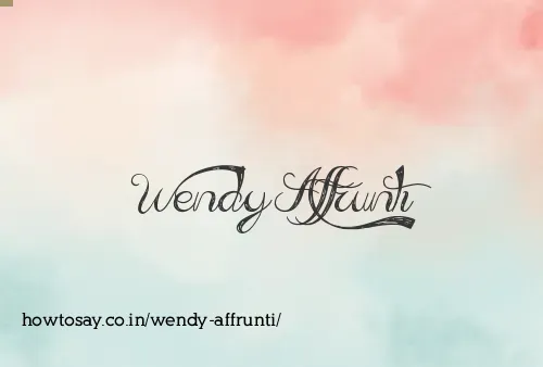 Wendy Affrunti