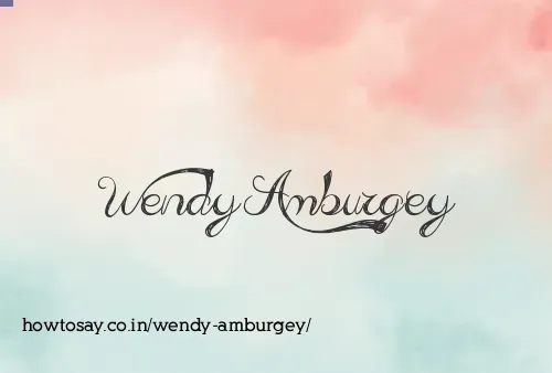 Wendy Amburgey