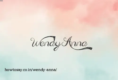 Wendy Anna