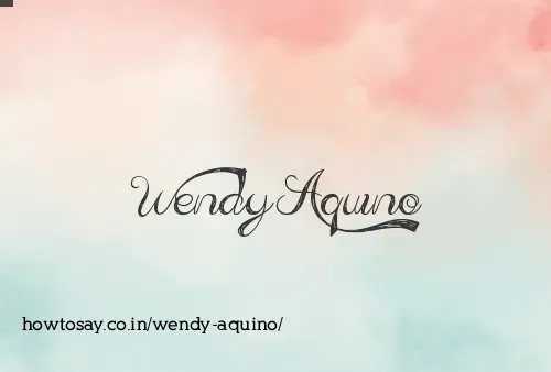 Wendy Aquino