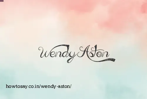 Wendy Aston