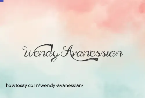 Wendy Avanessian