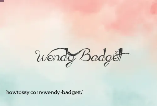 Wendy Badgett