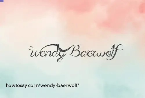 Wendy Baerwolf
