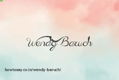 Wendy Baruch