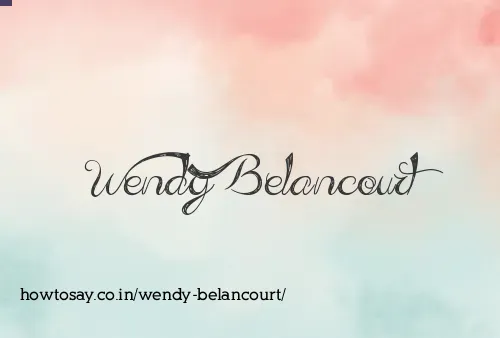 Wendy Belancourt
