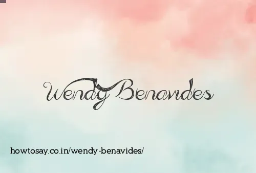 Wendy Benavides