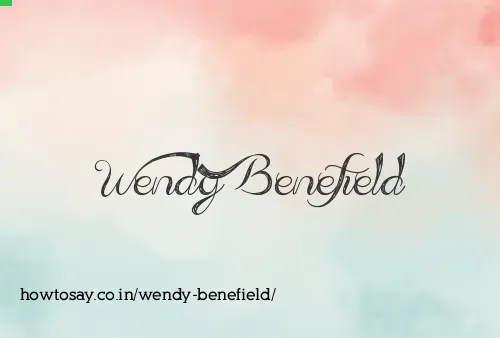 Wendy Benefield