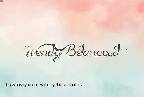 Wendy Betancourt