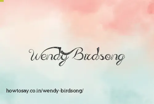 Wendy Birdsong