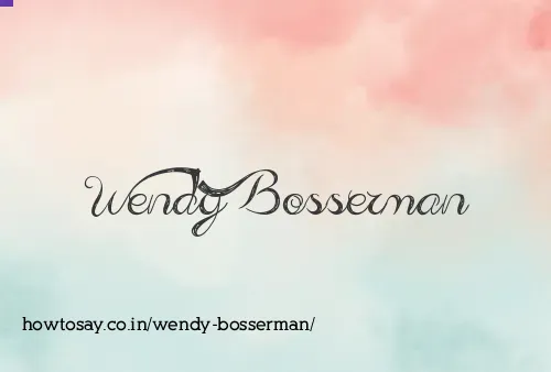 Wendy Bosserman