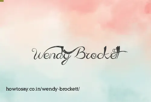Wendy Brockett