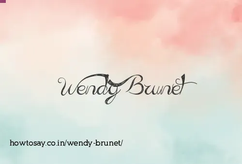 Wendy Brunet